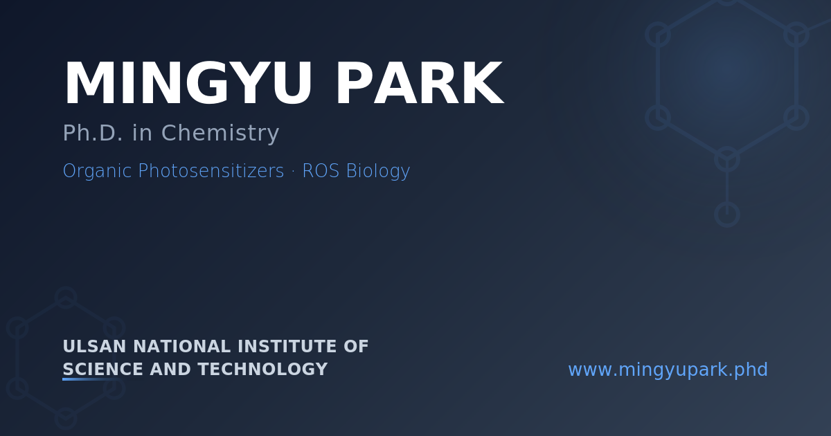 Mingyu Park.phd